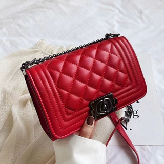 ⚡จัดส่งจากกรุงเทพ⚡กระเป๋าสไตล์ชาแนลบอย กระเป๋าเป้ผู้หญิง กระเป๋าผู้หญิง กระเป๋าเป้ระดับไฮเอนด์ C029 ❤️ภาพสินค้าจริง🎉❤️