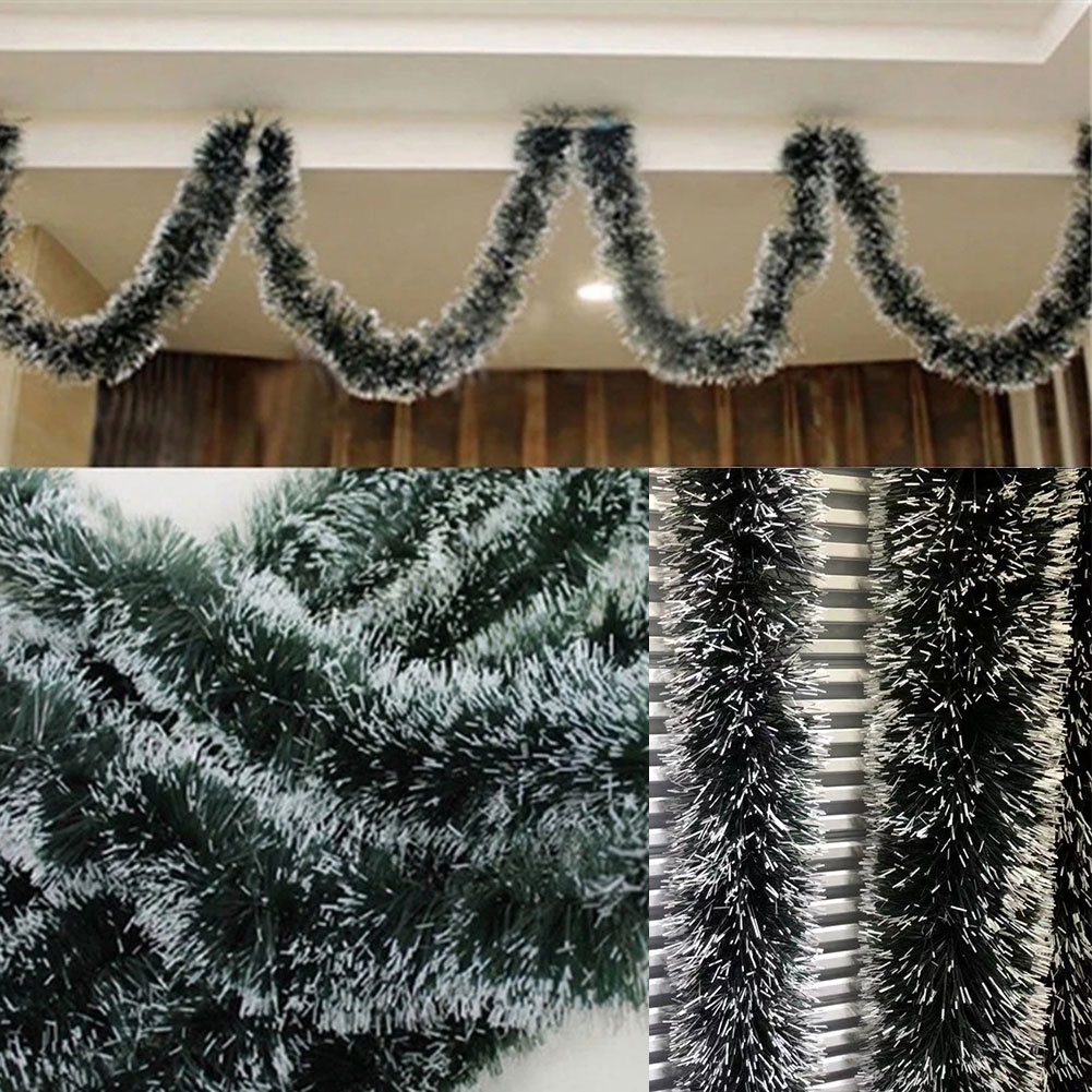 b-398-2m-long-garland-tinsel-christmas-tree-hanging-home-yard-decor