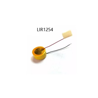 สินค้า LIR1254 มีสายเชื่อม Wireless Bluetooth headset battery 1254 generation CP1254 3.6V   1 ชิ้น