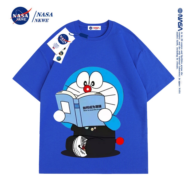 เสื้อยืดแขนสั้น-ผ้าฝ้าย-ทรงหลวม-ลาย-nasa-แฟชั่นฤดูร้อน-สําหรับผู้ชาย-และผู้หญิง-ผู้ชายและผู้หญิงคู่แขนสั้นสไตล์เดีย-30