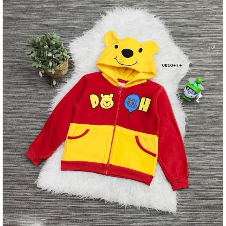 ส่งฟรีจ้า-เสื้อกันหนาวเด็กลายการ์ตูน-ลายหมีพูห์-pooh