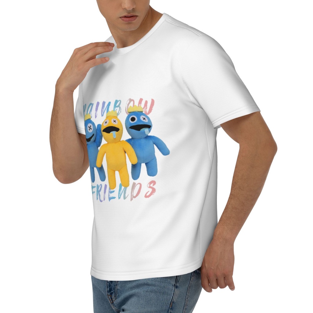 rainbow-friends-t-shirt-for-men-roblox-game-christmas-gift-oversized-tee-shirts-short-sleeves