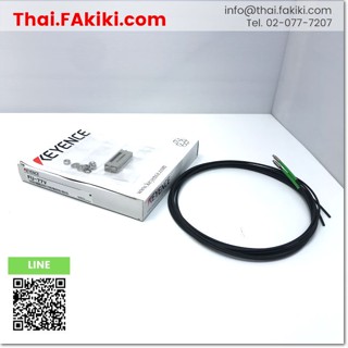 พร้อมส่ง,(A)Unused, FU-77V Fiber Optic Sensor ,ไฟเบอร์ออปติกเซนเซอร์ สเปค M4 ,KEYENCE (66-005-249)