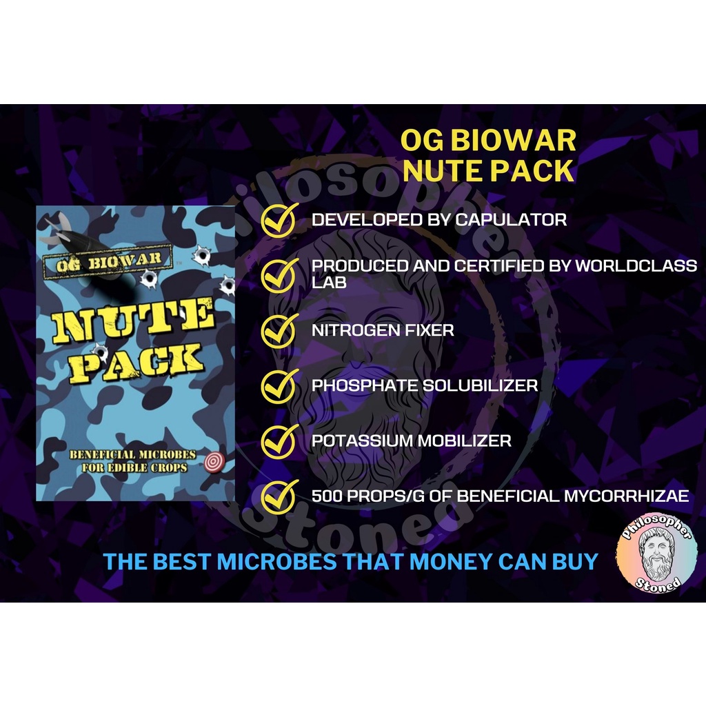 OG BIOWAR Nute Pack - Highest Microbial Concentration | Shopee Thailand