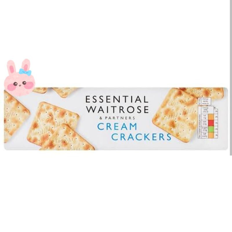 Waitrose Creams Crackers 300g. ขนมปังกรอบ ครีมแคร็กเกอร์ Shopee Thailand