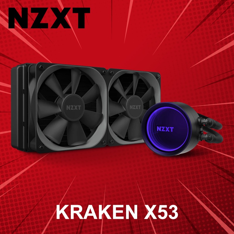 ชุดน้ำปิด NZXT KRAKEN X53 รับประกันศูนย์ 6 ปี Shopee Thailand