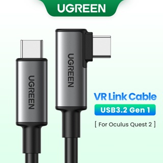 Ugreen สายเคเบิลเชื่อมต่อ USB C เป็น C VR 5 Gbps 5 เมตร สําหรับชุดหูฟัง Oculus Quest 2 Quest 1 VR
