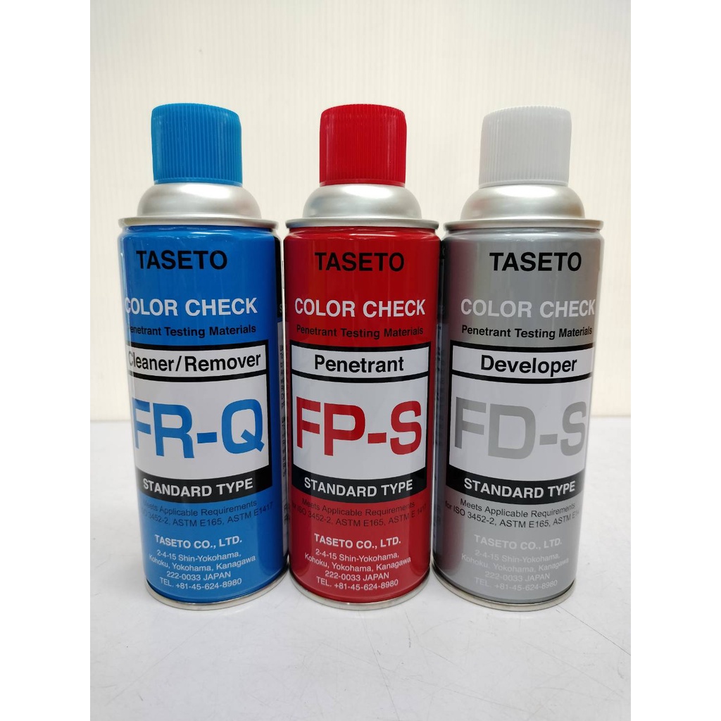 taseto-สเปรย์ตรวจสอบรอยร้าว-420ml-น้ำยาเช็ครอยร้าว-fr-q-สีฟ้า-fp-s-สีแดง-fd-s-สีขาวเทา