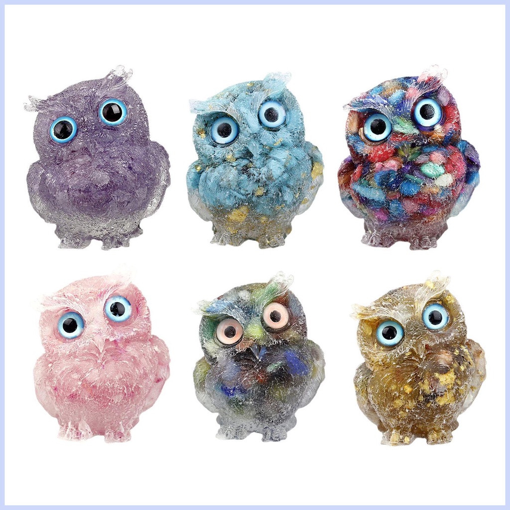 ตุ๊กตานกฮูกคริสตัล-3d-เสมือนจริง-สําหรับตกแต่งบ้าน-ของขวัญคริสต์มาส