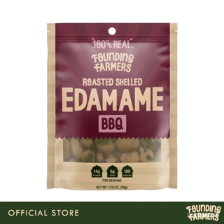 ผลิตภัณฑ์ใหม่ เมล็ดพันธุ์ จุดประเทศไทย ❤Founding Farmers Roasted Edamame in BBQ 50gเมล็ดอวบอ้วน 100% รอคอยที่จะใ ค/ง่าย