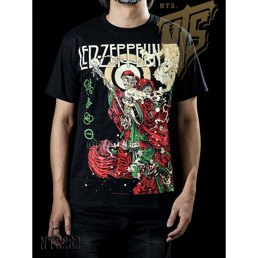 เสื้อยืดวินเทจnts-282-led-zeppelin-เสิ้อยืดดำ-เสื้อยืดชาวร็อค-เสื้อวง-new-type-system-nts-rock-brand-sz-s-m-l-xl-15