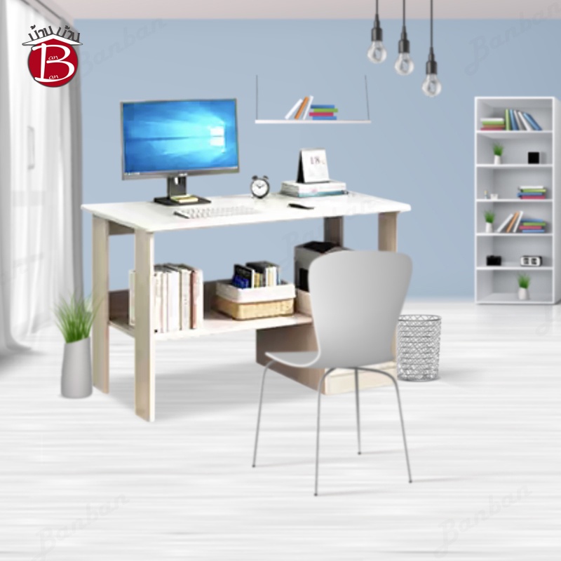 banban-a152-โต๊ะคอมพิวเตอร์-ทำงาน-มินิมอล-ราคาถูก-computer-desk