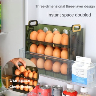 กล่องเก็บไข่ 30 ฟอง แบบใส เกรดอาหาร สําหรับตู้เย็น ห้องครัว