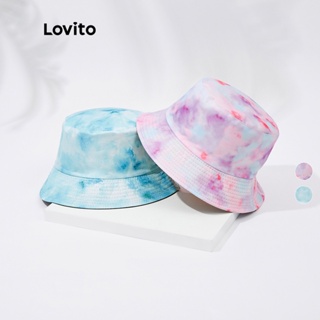 ภาพหน้าปกสินค้าLovito หมวกบักเก็ตลําลอง สีมัดย้อม L233L257 (สีฟ้าอ่อน / สีม่วง) ที่เกี่ยวข้อง