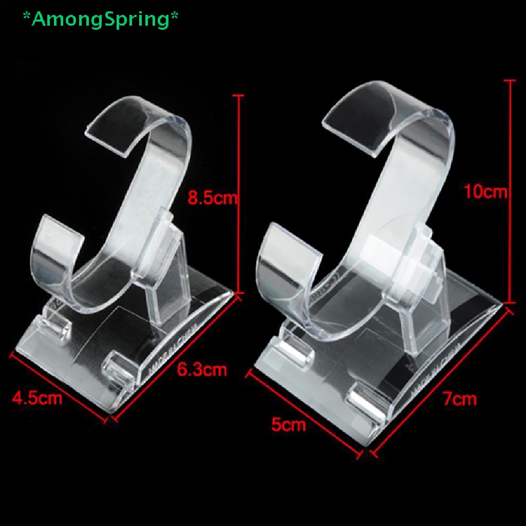 amongspring-gt-transparent-c-shaped-watch-stents-abs-watch-bracelet-jewelry-stand-holder-new