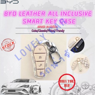 ใหม่ เคสกุญแจรีโมตรถยนต์ หนัง แบบเต็ม สําหรับ BYD Atto3 BYD Dolphin BYD Seal