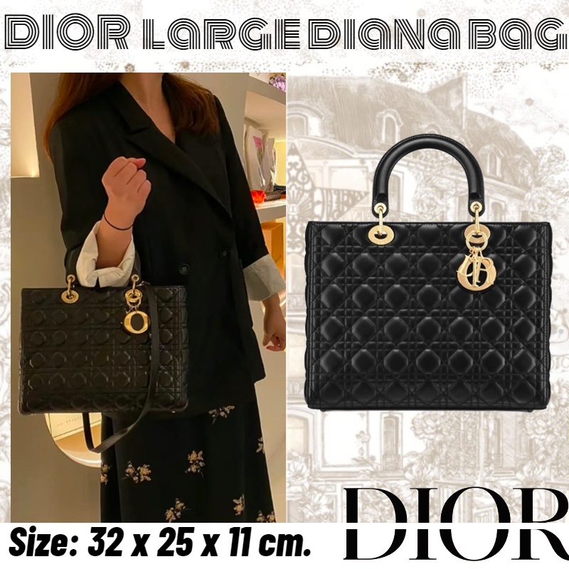 ดิออร์-dior-กระเป๋าถือ-lady-dior-กระเป๋าสะพายข้าง