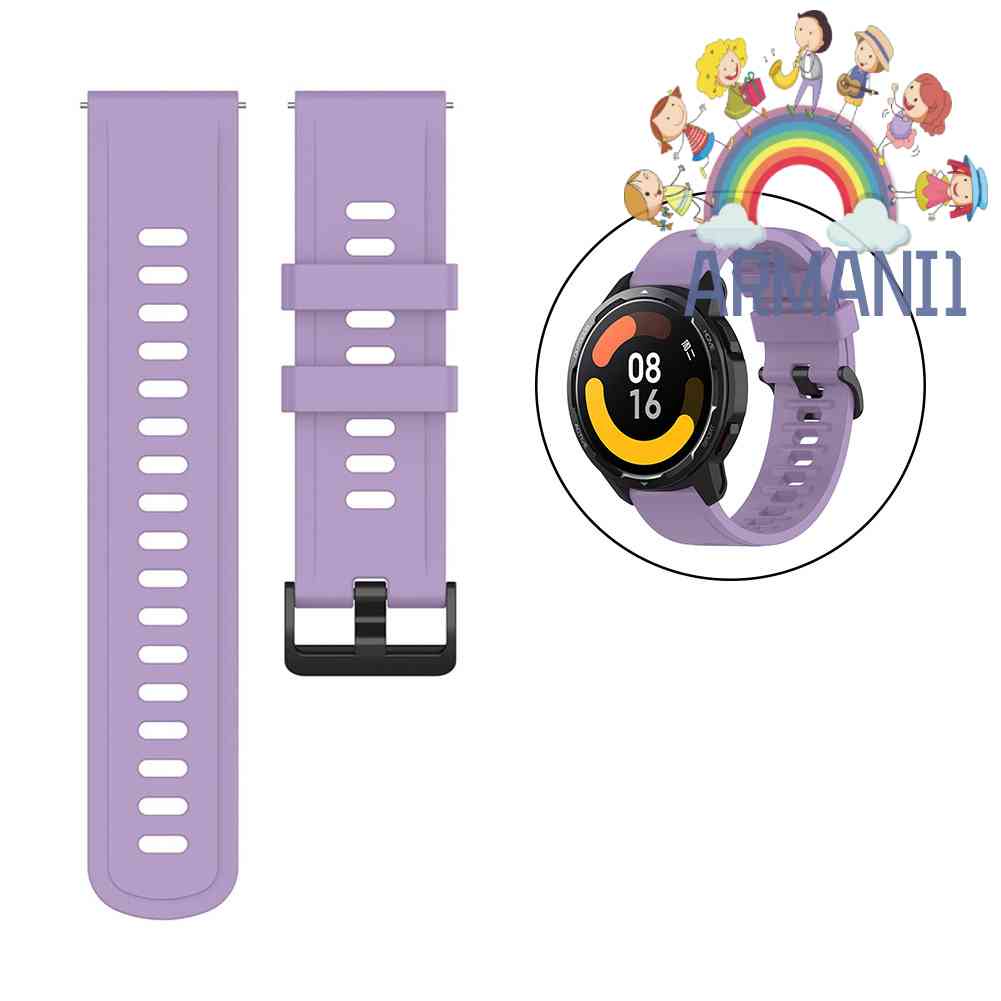 ภาพหน้าปกสินค้าCod สายนาฬิกาข้อมือซิลิโคน สําหรับ Xiaomi MI Watch S1 Active Watch Color