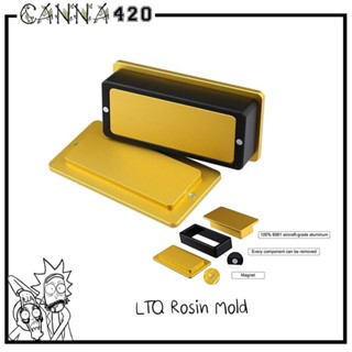 [จัดส่งไว] LTQ Rosin พิมพ์กด 2X4นิ้วอลูมิเนียมเกรด6061 Pre-กดแม่พิมพ์สำหรับ Rosin Press