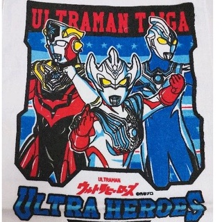 ผ้าขนหนู ลาย Ultraman Tuga Ultraman Heroes Join All Forces สําหรับผู้ชาย