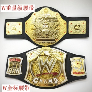 Vip เข็มขัด WWE สไตล์ใหม่ หนักหน่วง W Standard World Championship Belt Roman John Senna All-American Doubles Championship Belt