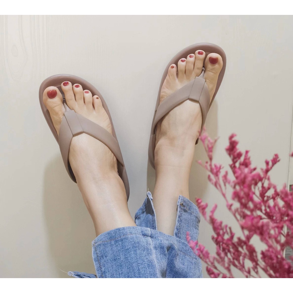 ann-fashion-รองเท้าแตะผู้หญิง-แตะหูคีบ-มีพื้นมี-5-สี-สีเรียบสวยๆ-ใส่สบาย-วัสดุดี-sy87