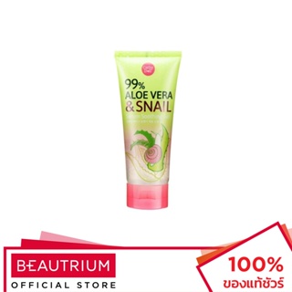 CATHY DOLL 99% Aloe Vera &amp; Snail Serum Soothing Gel เซรั่ม 175g