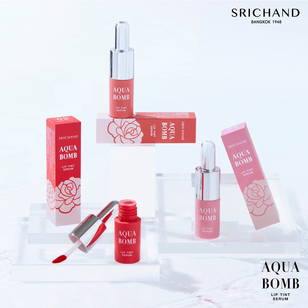 srichand-aqua-bomb-lip-tint-ลิปทินท์เซรั่ม-จากศรีจันทร์-ช่วยบำรุงปากติดทนนาน