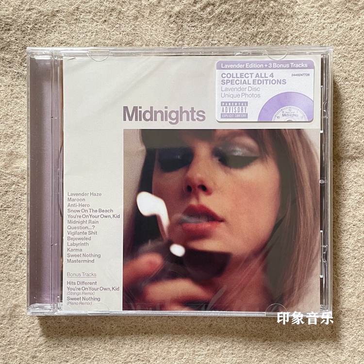 แผ่น-cd-อัลบั้มใหม่-midnights-taylor-swift-16-เพลง