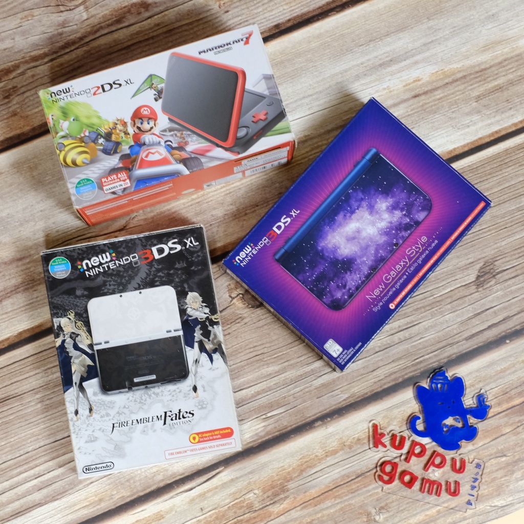 ภาพหน้าปกสินค้าNintendo 3DS US New3DS 2DS New2DSXL New3DS XL มือสอง เครื่องเล่นแท้ ออนไลน์ได้ จากร้าน kuppugamu บน Shopee