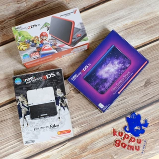 香港・台湾版 ニンテンドー3DS XL レッド×ブラック クリアケース付き 