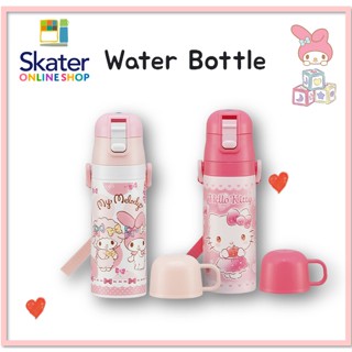 [SKATER] ขวดน้ําสเตนเลส ลาย MyMelody Hello Kitty Sweet 2WAY 470 มล. SKDC4