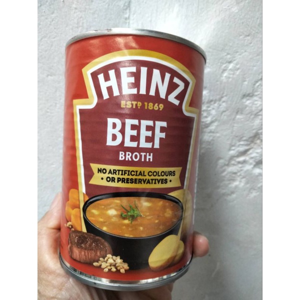 Heinz Beef Broth Soup 400g ราคาพิเศษ Shopee Thailand