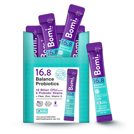 bomi-16-8-balance-probiotics-14x3g-โบมิ-16-8-บาลานซ์-โพรไบโอติกส์-14x3กรัม-หมดอายุ2024-06