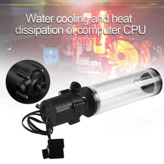 [ElectronicMall01.th] ปั๊มน้ําถังเก็บน้ํา G1/4 Thread XHC8+160 มม. สําหรับ CPU Water Cooling