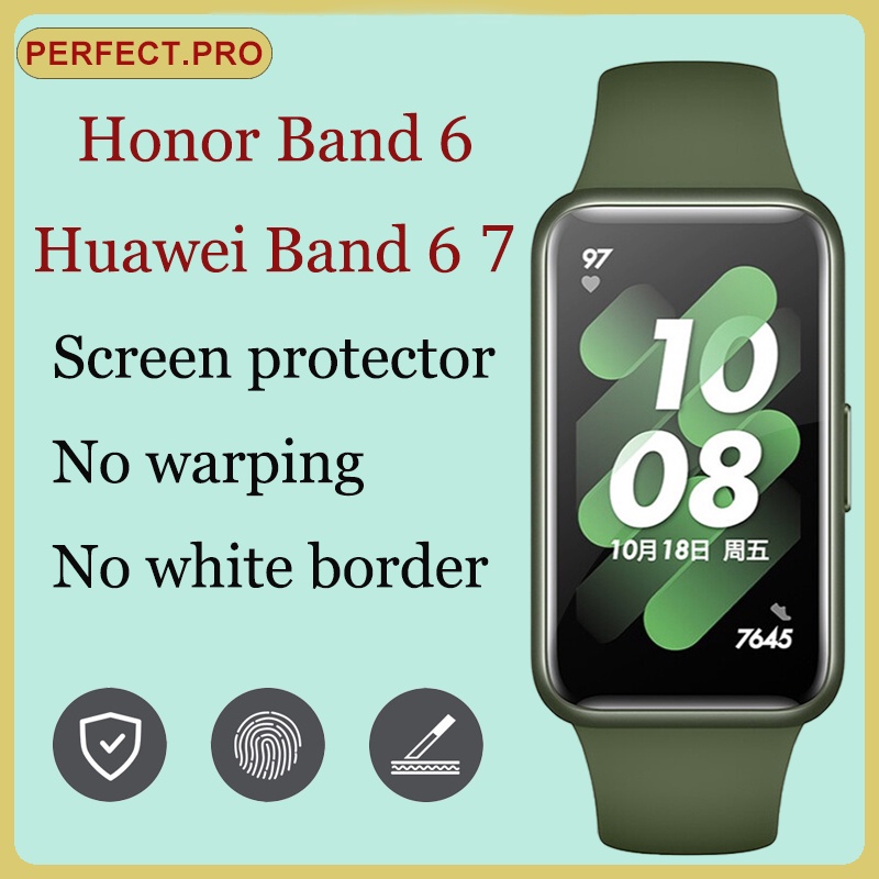 ภาพหน้าปกสินค้า(ส่งจากกรุงเทพฯ) Huawei Band 6 7/Honor Band 6 Watch ฟิล์มกันรอยแบบใสกันรอยหน้าจอกันน้ำ