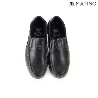 ภาพขนาดย่อของภาพหน้าปกสินค้าMATINO SHOES รองเท้าหนังชาย รุ่น MC/S 7808 -BLACK/BROWN จากร้าน matinoshoes บน Shopee ภาพที่ 2