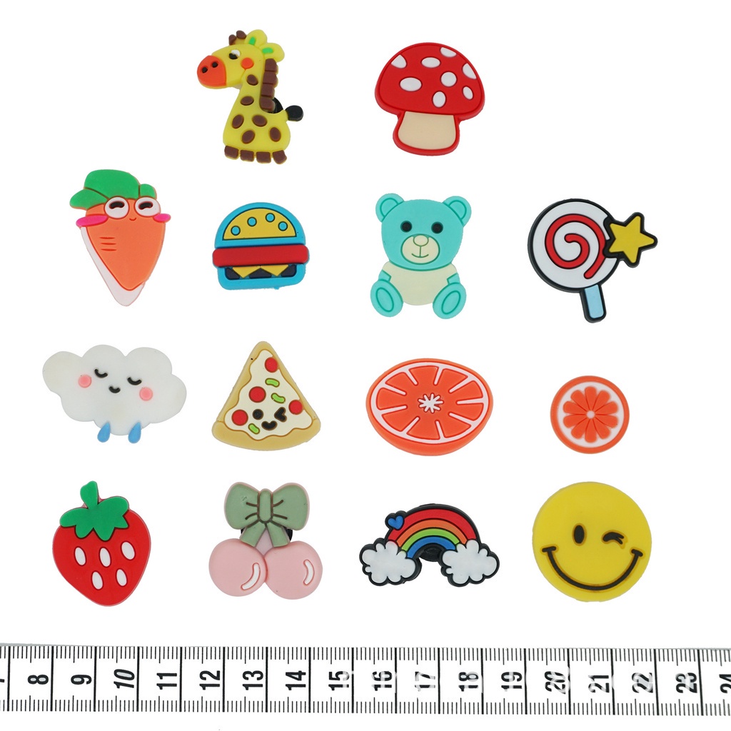 crocs-jibbitz-pins-ใหม่-น่ารัก-การ์ตูน-diy-รองเท้า-จี้-กระดุม