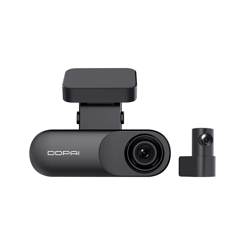 DDPAI Mola N3 Pro GPS Front and Rear Dash Cam 2K+1600P Full HD กล้องติดรถยนต์ 140 °องศามุมกว้าง ความละเอียด กล้องหน้ารถ