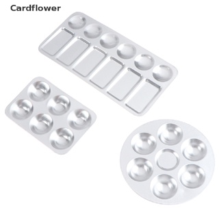 &lt;Cardflower&gt; Metal Paing Model Mixing Color Tray Paint Palette Coloring Tool Accessories On Sale