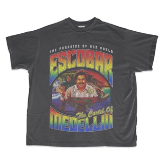 เสื้อยืด ลาย Pablo Escobar Paradise 90s สไตล์วินเทจ โอเวอร์ไซซ์