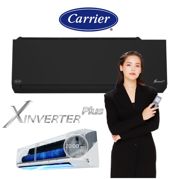 ภาพสินค้าฟรีติดตั้ง Carrier แอร์แคเรียร์ X-Inverter Plus-i New2022 แอร์ติดผนังแคร์เรีย พร้อมติดตั้ง จากร้าน trueairservice บน Shopee ภาพที่ 1