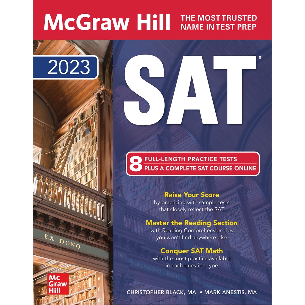 หนังสือภาษาอังกฤษ-mcgraw-hill-sat-2023-mcgraw-hill-education-sat