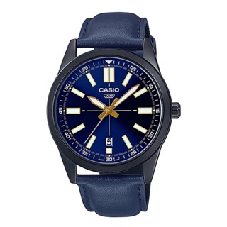 🎁CASIO STANDARD MTP-VD02BL-2E ของแท้ 100% พร้อมส่ง ประกัน 1 ปี