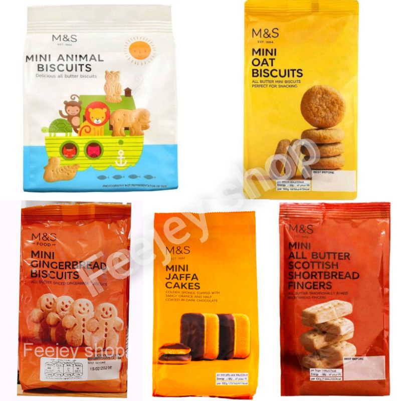 Mark & Spencer mini biscuits 100g./125g. Shopee Thailand