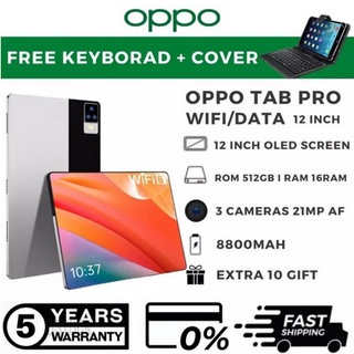 ภาพขนาดย่อของภาพหน้าปกสินค้าOPPO Tablet PC OPPO แท็บเล็ต 11.5 Inch Android 9.1 6GB RAM 128GB ROM สองซิม 4G LTE รองรับซิมการ์ดทุกเครื่อข่าย จากร้าน ninjaz_gadget บน Shopee ภาพที่ 1