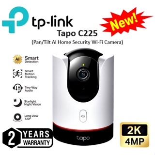 สินค้า 🔥โปรแรง1.1🔥⚡️กล้องวงจรปิดไร้สาย⚡️TP-LINK (Tapo C225) 4MP 2K QHD Pan/Tilt AI Home Security Wi-Fi Camera