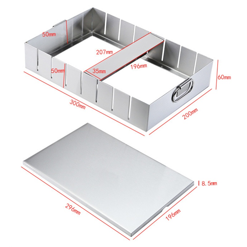 aoto-กล่องแยกขนม-ทําความเย็น-แผ่นสเตนเลส-สําหรับหั่นสไลด์