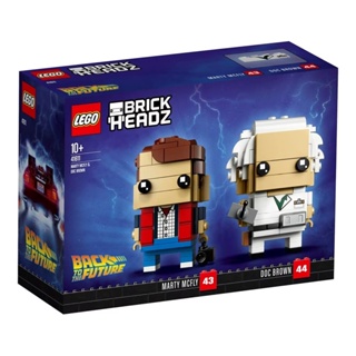 41611 : LEGO BrickHeadz Marty McFly and Doc Brown Back to the Future Set