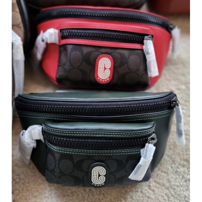 westway belt bag with checker print